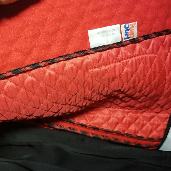 Sz L Beautiful Austrian Made Wool Quilted Jacket - Picture 6 of 9